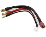 GEA5M2D 5M2D 2S Charge/Balance Adapter, 5mm Bullet to T-Plug/Deans