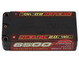GEA65002S14S5 65002S14S5 Gens Ace Redline 2.0 2S Shorty LiHV Battery, 6500mAh 140C, 65002S14S5