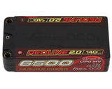 GEA65002S14S5 65002S14S5 Gens Ace Redline 2.0 2S Shorty LiHV Battery, 6500mAh 140C, 65002S14S5