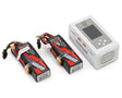 GEAD300503S60GT D300503S60GT G-Tech Smart 11.1V 3S 5000mAh LiPo Bundle w/ Imars D300 Charger & (2) Batteries