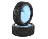 HOTHR-003-0492 HR-003-0492 Low Profile Carpet 4WD Buggy Front Tires (2), Hard