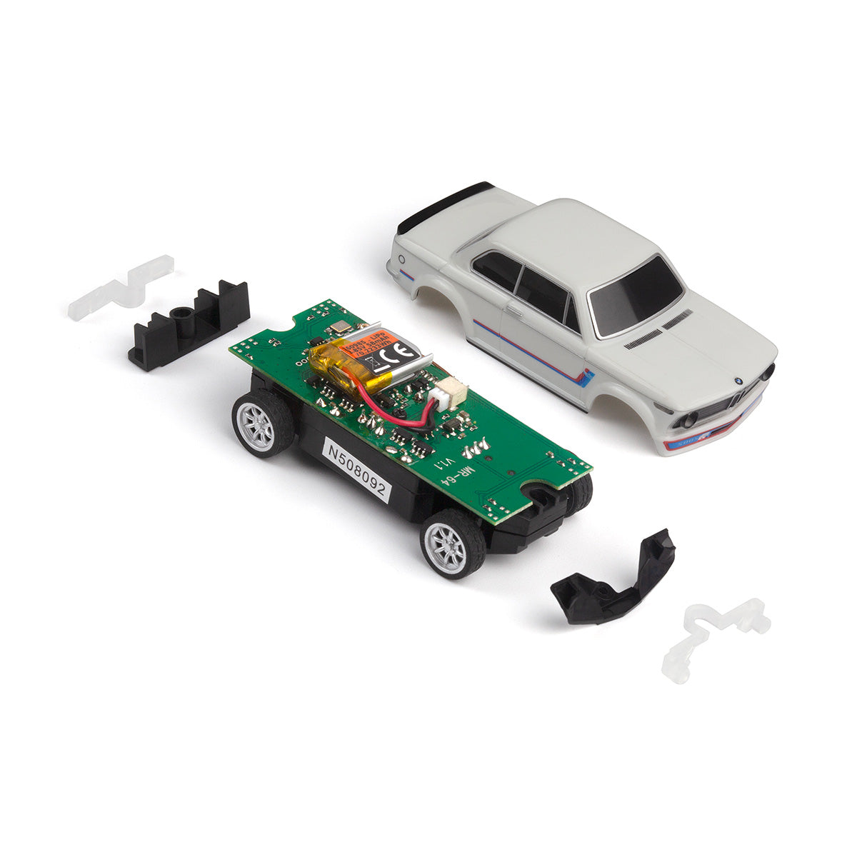 Nano-TTR BMW 2002 Turbo 1/64 RTR, White