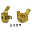 HRASXTF21H SXTF21H SCX24 Front Steering Knuckles, Brass