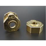 HRATRXF21HC TRXF21HC TRX4 Brass Weight Knuckle Portal Cover Heavy Metal