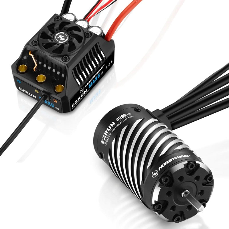 HWI38010803 38010803 EZRun Max 6 G2 Combo w/ 4990 G2 ESC & 1650KV Motor