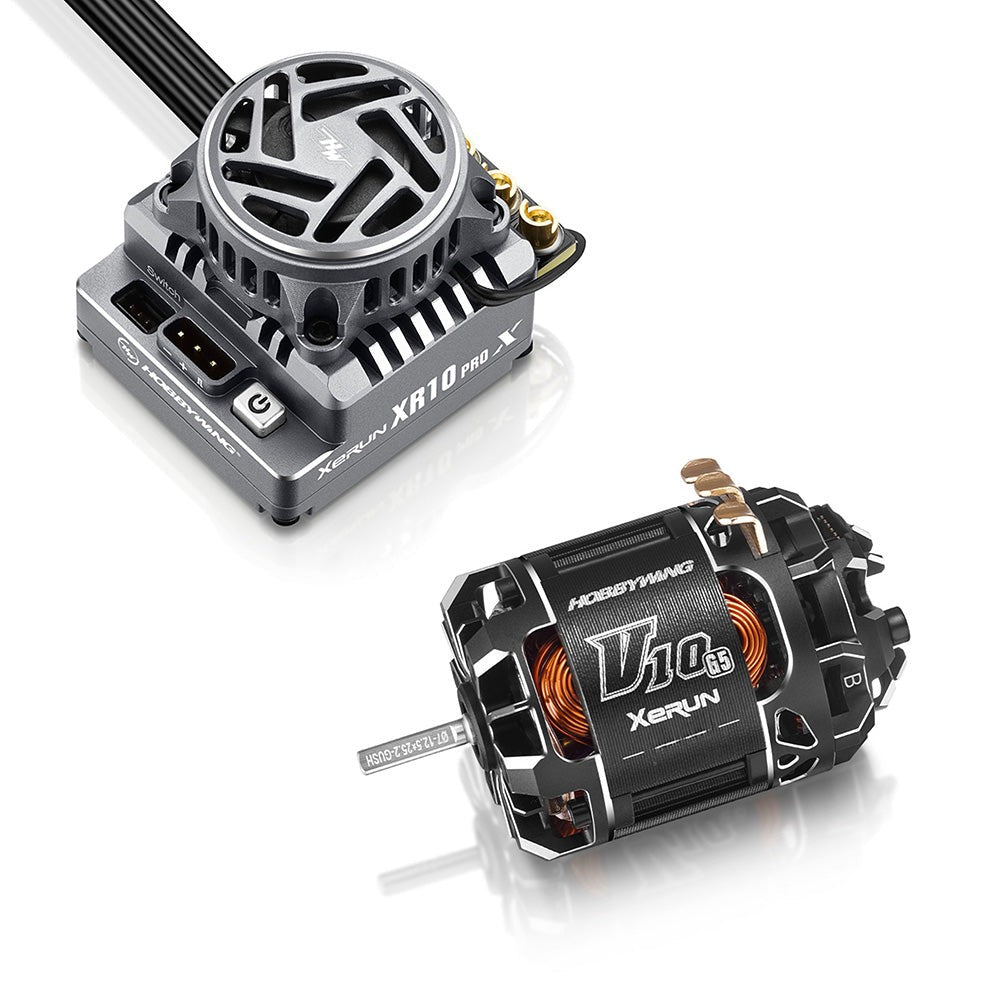 HWI38020813 38020813 XeRun XR10 Pro G3X ESC & V10 G5 Motor Combo, 17.5T