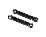 Losi NASCAR Aluminum Steering Links, Black (2)