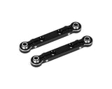 Losi NASCAR Aluminum Steering Links, Black (2)