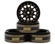 INJYQW-1301BGD YQW-1301BGD 1.3in Brass Beadlock Wheels, -3.75mm Offset, 68g (4)