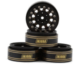 INJYQW-1305BGD YQW-1305BGD 1.3in Super Heavy Brass Beadlock Wheels, 81g (4)