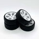 JAC2402 2402 Jaco Green 28 1/10 Touring Car Pre-Glued Tires (4)