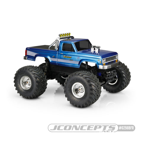JConcepts 0298BFR 1985-92 Ford Ranger Bigfoot 9.5in WB 1/10 Monster Truck Body