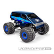 JCO0486 0486 1985 Ford Aerostar Racer 12.5-13" WB Monster Truck Body, Clear
