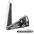 JCO2283-2 2283-2 Camber Gauge, Aluminum, 85mm, Black