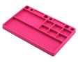 JCO2550-4 2550-4 Rubber Parts Tray, Pink