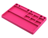 JCO2550-4 2550-4 Rubber Parts Tray, Pink