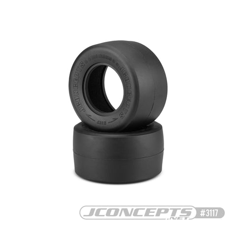 JConcepts 3117-05 Mambos 2.2x3.0in Rear Drag Race Tire, Gold Comp. (2)