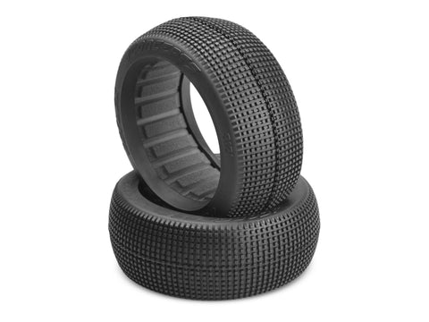 JConcepts 3121-07 Reflex 1/8 Buggy Tires, Black / Mega Soft (2)