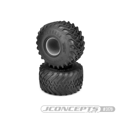 JConcepts 3179-05 Rangers 2.2in Monster Truck Tire, Gold Comp. (2)