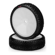 JCO3181-101011 3181-101011 Pin Swag 2WD Buggy Front Pre-Mount Tires, White (2)