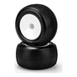 JCO3191-101091 3191-101091 Fuzz Bite Pre-Glued Stadium Truck Tires, White (2)