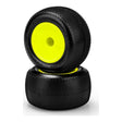 JCO3191-201091 3191-201091 Fuzz Bite Pre-Glued Stadium Truck Tires, Yellow (2)