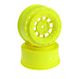 JCO3344Y 3344Y 3344Y Hazard 12mm SC10/4x4 Hex Wheel Yellow (2)