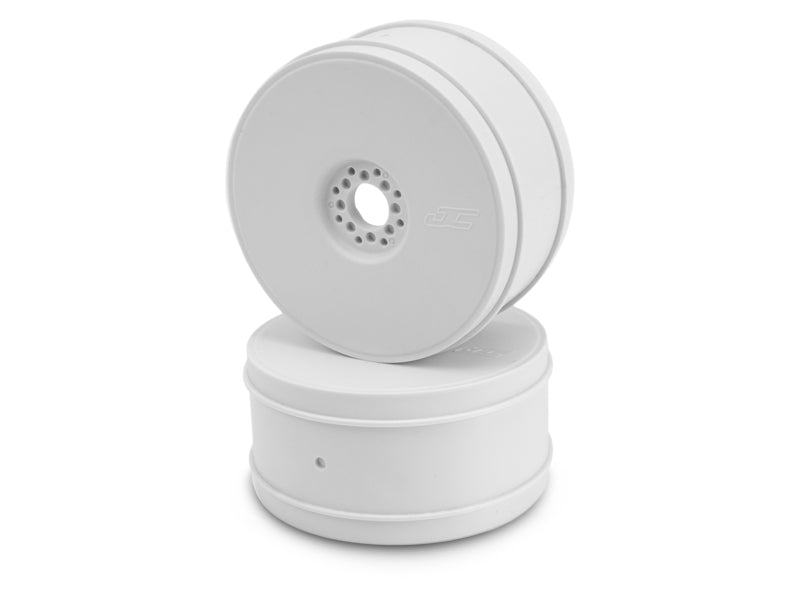 JCO3357W 3357W Bullet 1/8 Buggy Wheel, 83mm, White (4)