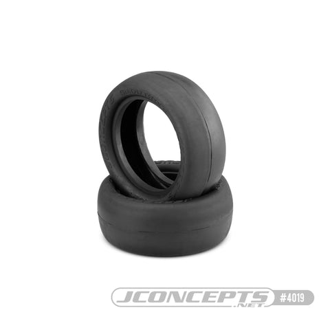 JConcepts 4019-06 Smoothie 2 4WD Buggy Front Tire, Silver (2)