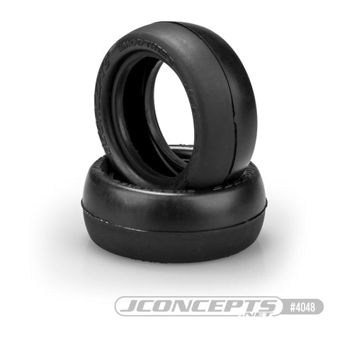 JConcepts 4048-03 Smoothie 2 4WD Buggy Front Tire, Thick Sidewall, Aqua (2)