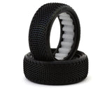 JCO4061-011 4061-011 Fuzz Bite Wide 2.2" 2WD Front Buggy Carpet Tires, Purple Compound (2)
