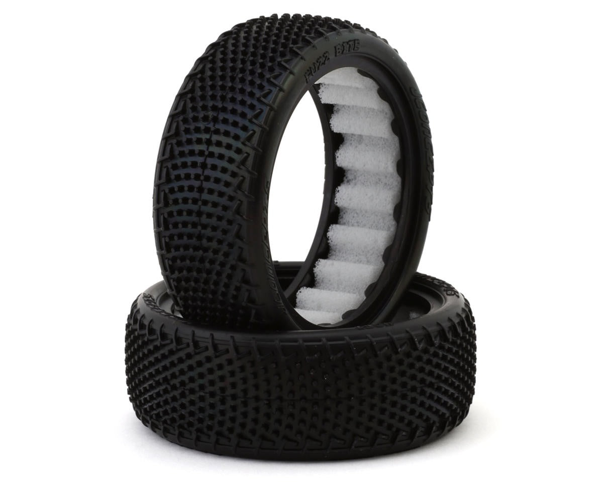 JCO4061-011 4061-011 Fuzz Bite Wide 2.2" 2WD Front Buggy Carpet Tires, Purple Compound (2)