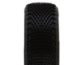 Fuzz Bite Wide 2.2" 2WD Front Buggy Carpet Tires, Purple Compound (2)