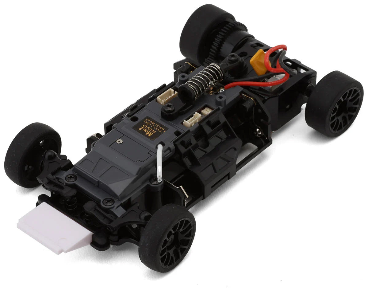 MR-04 Chevy Corvette C8.R Readyset, Chrome/Yellow