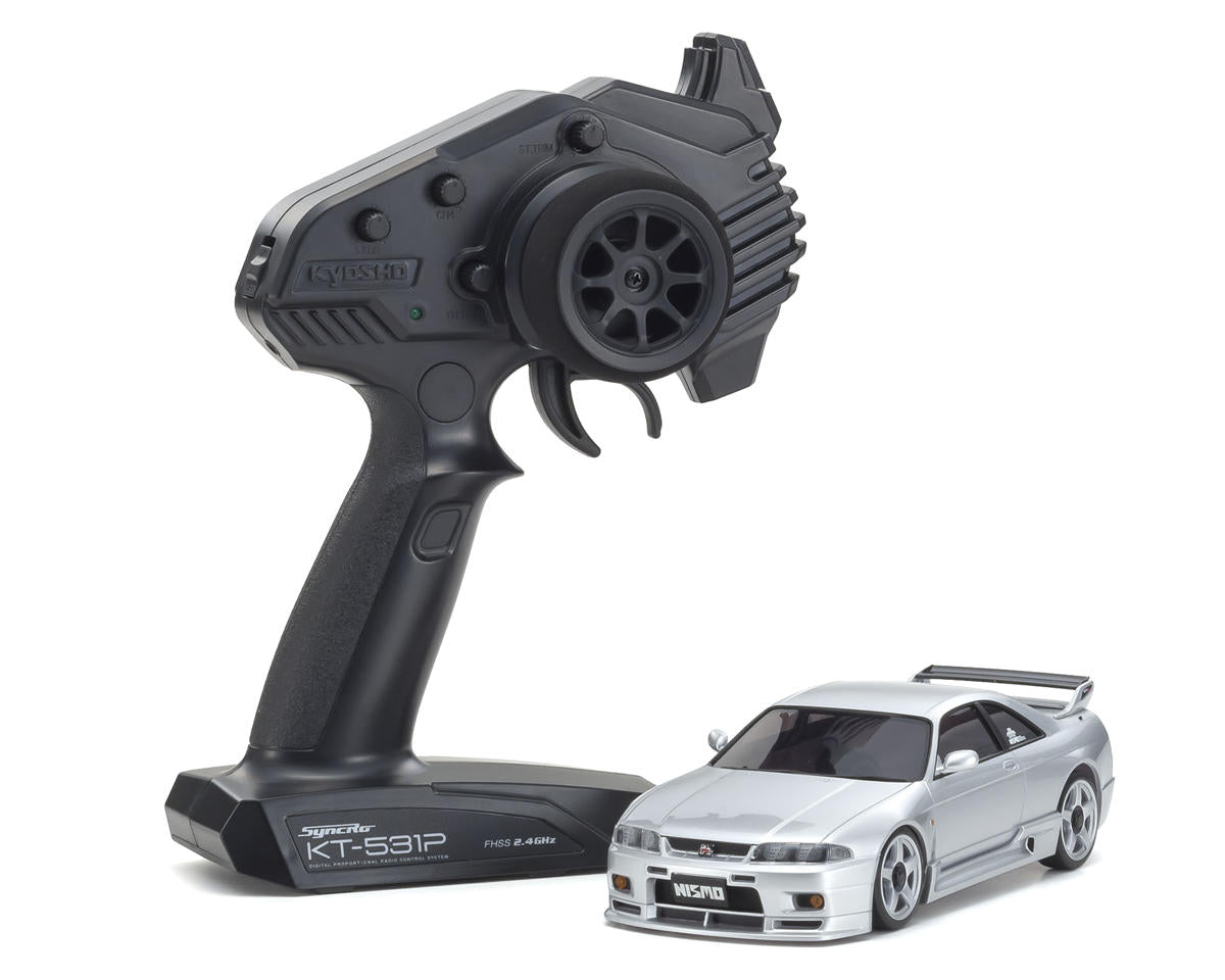 MA-020 AWD Mini-Z ReadySet, Nissan Skyline GT-R R33 Nismo, Spark Silver
