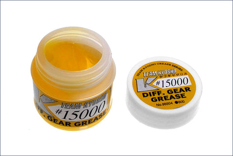 Kyosho 96504 Diff Gear Grease #15000 cst / 15k (Great for 1/12 Kingpin Lube)