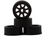 KYOMDH020GM MDH020GM Mini-Z AWD Watanabe 8 Spoke Wheels, 0mm Offset, Black (4)