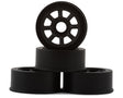 KYOMZH020GM MZH020GM Mini-Z RWD Watanabe 8 Spoke Wheels, 0mm Offset, Black (4)