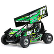 LOS-1387T2 LOS-1387T2 22S 1/10 Sprint Car RTR, Green