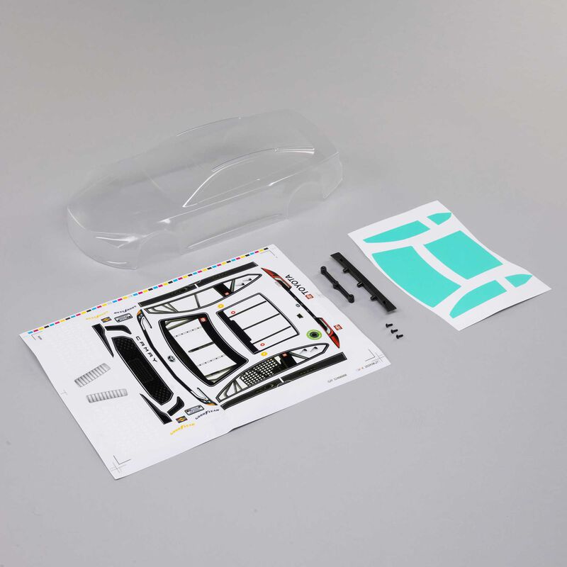 LOS-1918 LOS-1918 Losi 1/12 NASCAR Body, Toyota, Clear