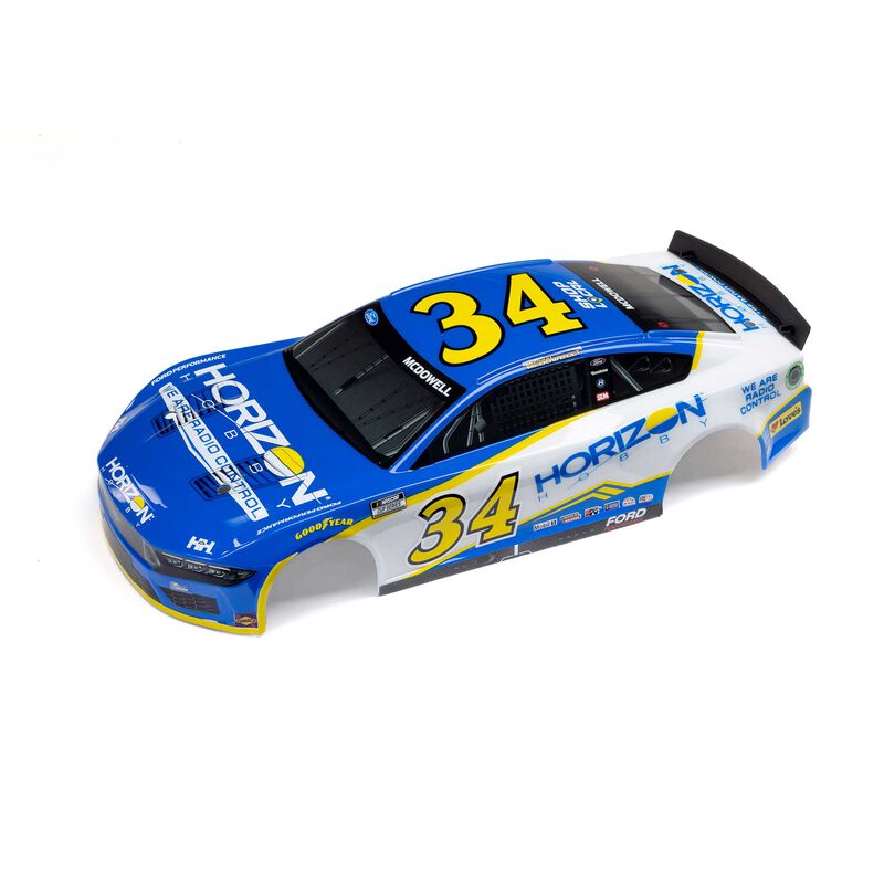 LOS-1922 LOS-1922 Losi 1/12 NASCAR Body, 2024 McDowell #34 Horizon