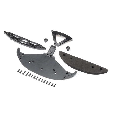 LOS-1926 LOS-1926 NASCAR / GROM Front Bumper & Splitter