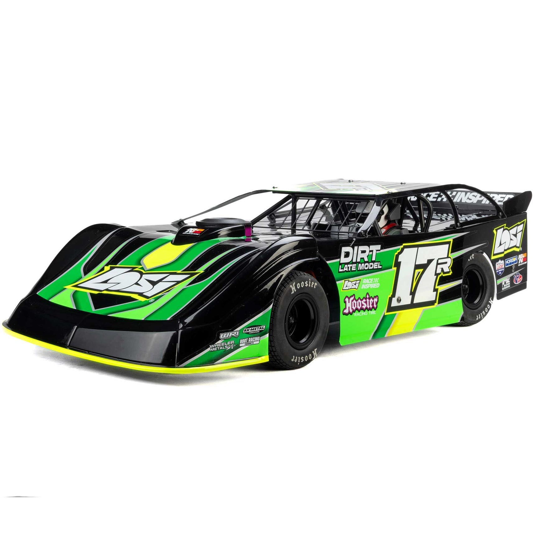 LOS-2167T2 LOS-2167T2 22S Brushless Dirt Late Model RTR, Green