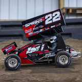 22S 1/10 Sprint Car RTR w/ Battery & Charger, Red