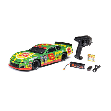LOS-3104T1 LOS-3104T1 1/12 Asphalt Late Model Stock Car RTR, Earnhardt Jr, #8 Sun Drop