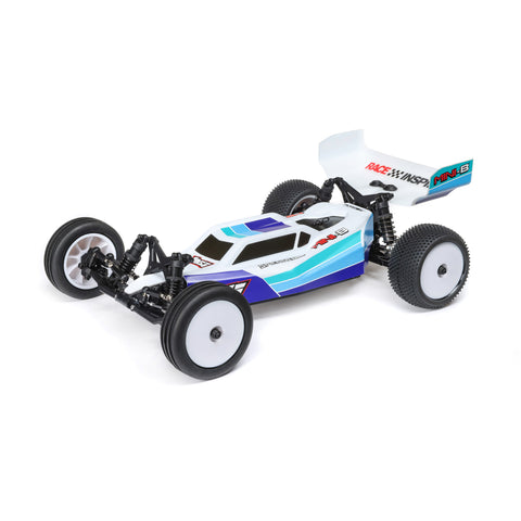 Losi 01024T2 Mini-B 1/16 2WD Brushless Buggy RTR, Blue