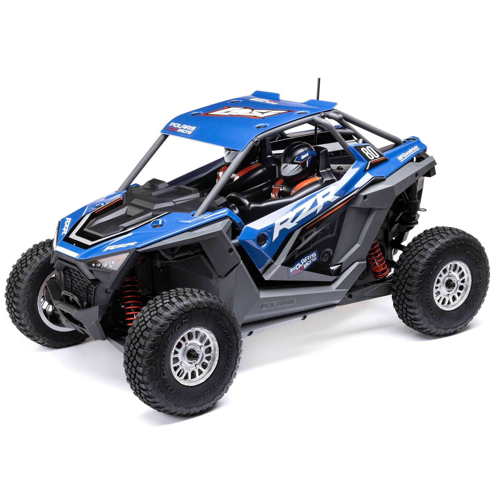 LOS03029T1 LOS03029T1 Polaris RZR Rey 1/10 4WD Brushless RTR, Factory Team Blue