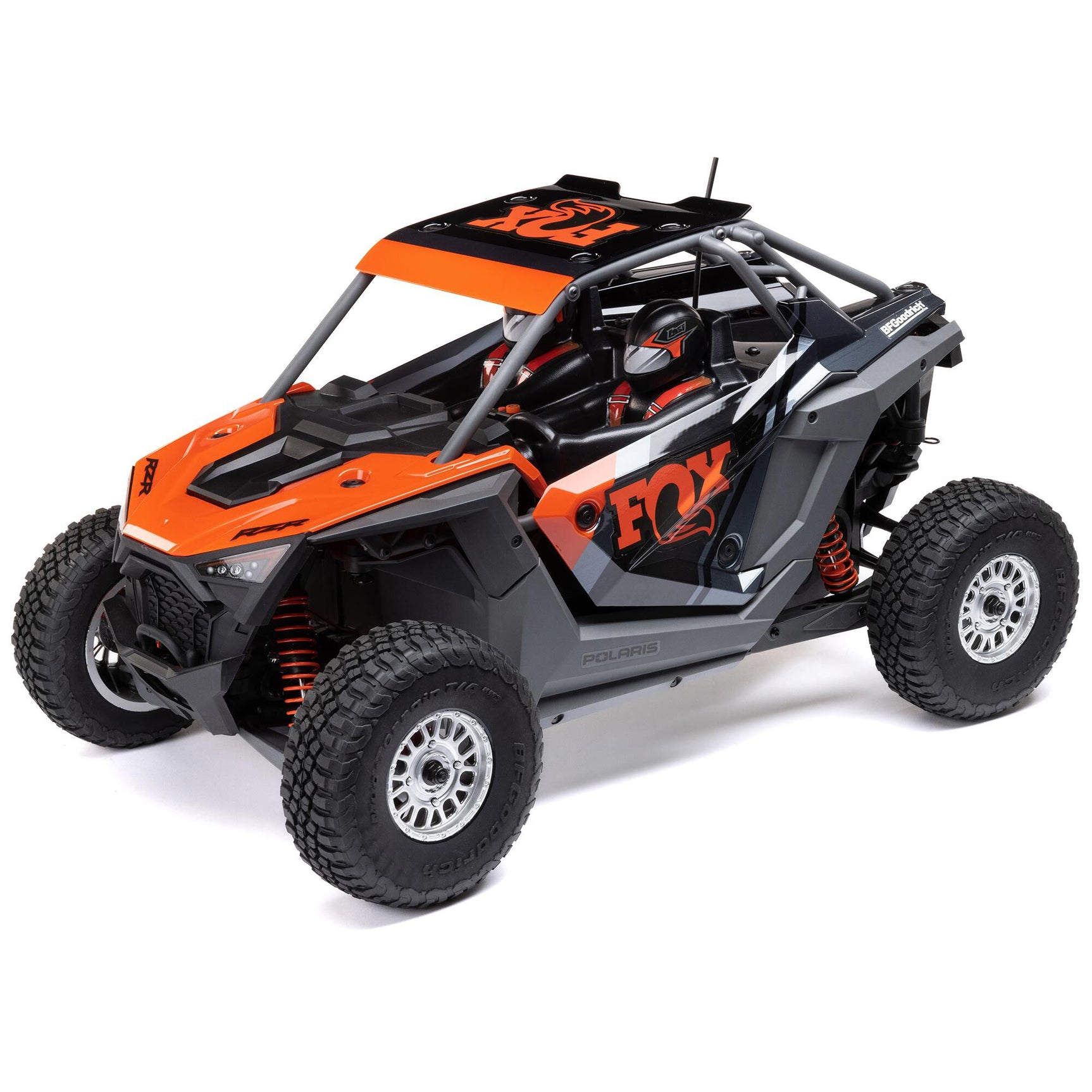 LOS03029T2 LOS03029T2 Polaris RZR Rey 1/10 4WD Brushless RTR, Fox