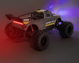 Hyper Go 10210 Brushless 4WD 1/10 Monster Truck RTR Combo, Gray