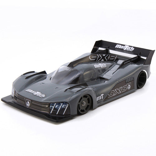 MTBMB-025-003L MB-025-003L P9X8 LMH Hypercar 1/12 Pan Car Body, La Leggera/Lightweight, Clear